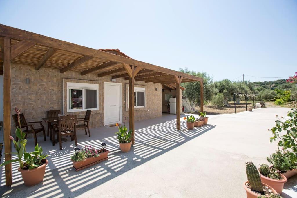 Serenity Studio Beach Home Afantou Exteriér fotografie